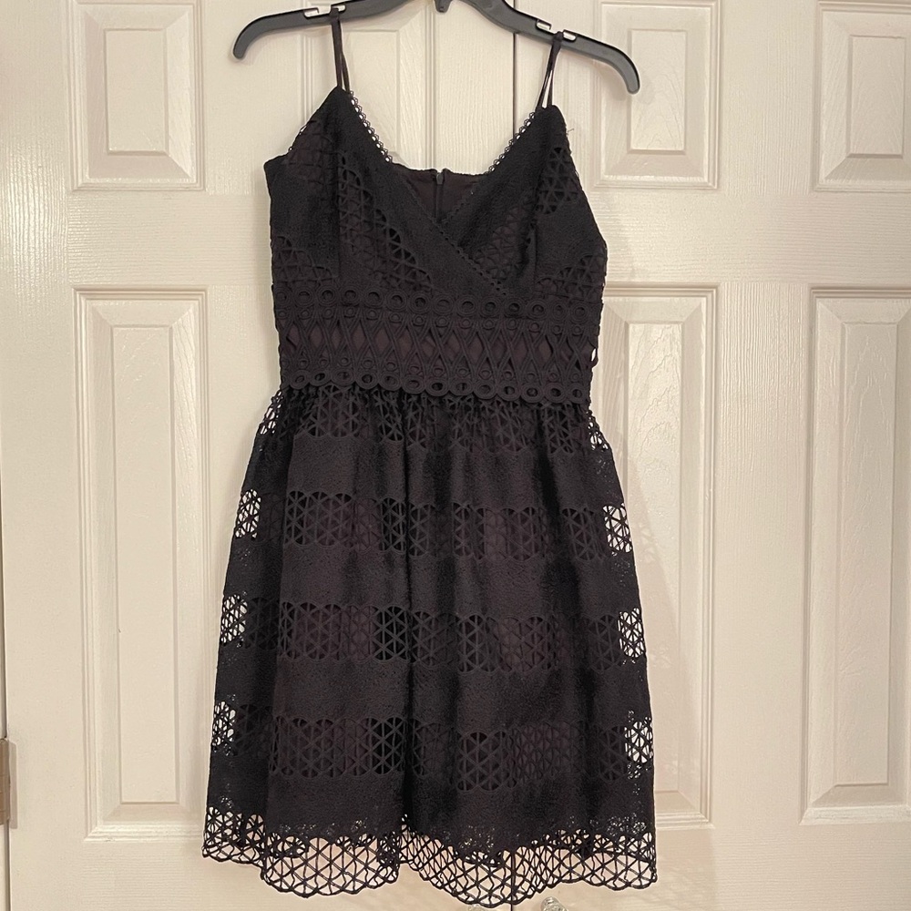 NWT Guess V-Neck Fit& Flare Dress